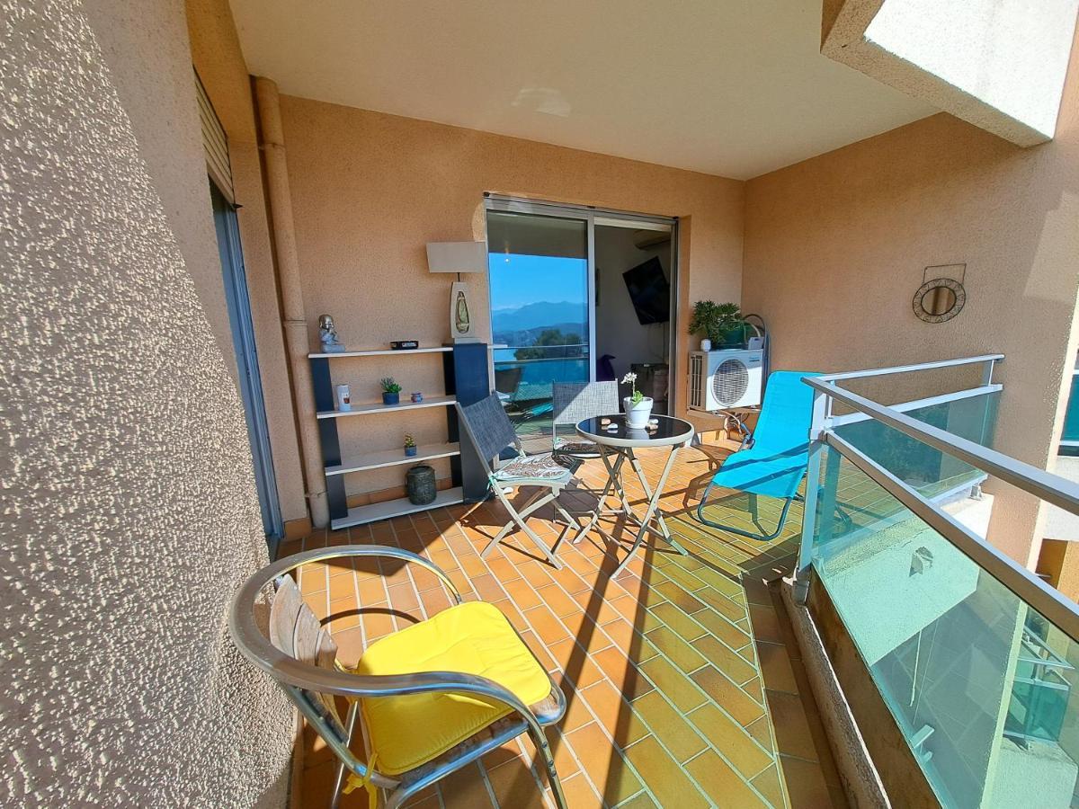 Appartement Vue Mer Avec Parking Ajaccio  Bagian luar foto
