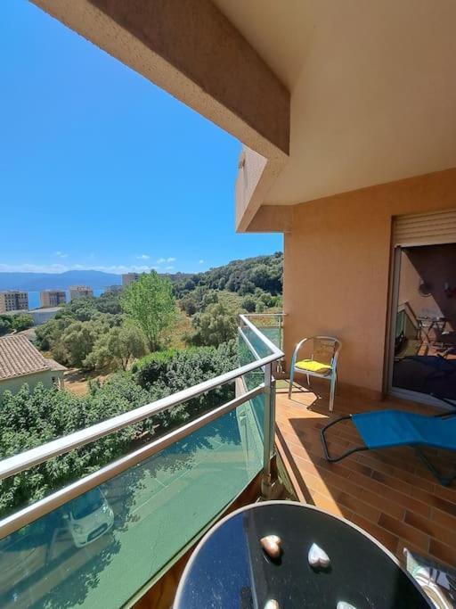 Appartement Vue Mer Avec Parking Ajaccio  Bagian luar foto